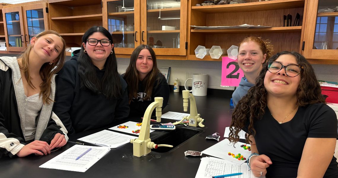 Hampton Bays Middle School’s Living Environment class